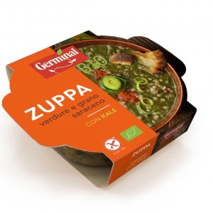 Image:  Organic soup with Vegetables & Buckwheat