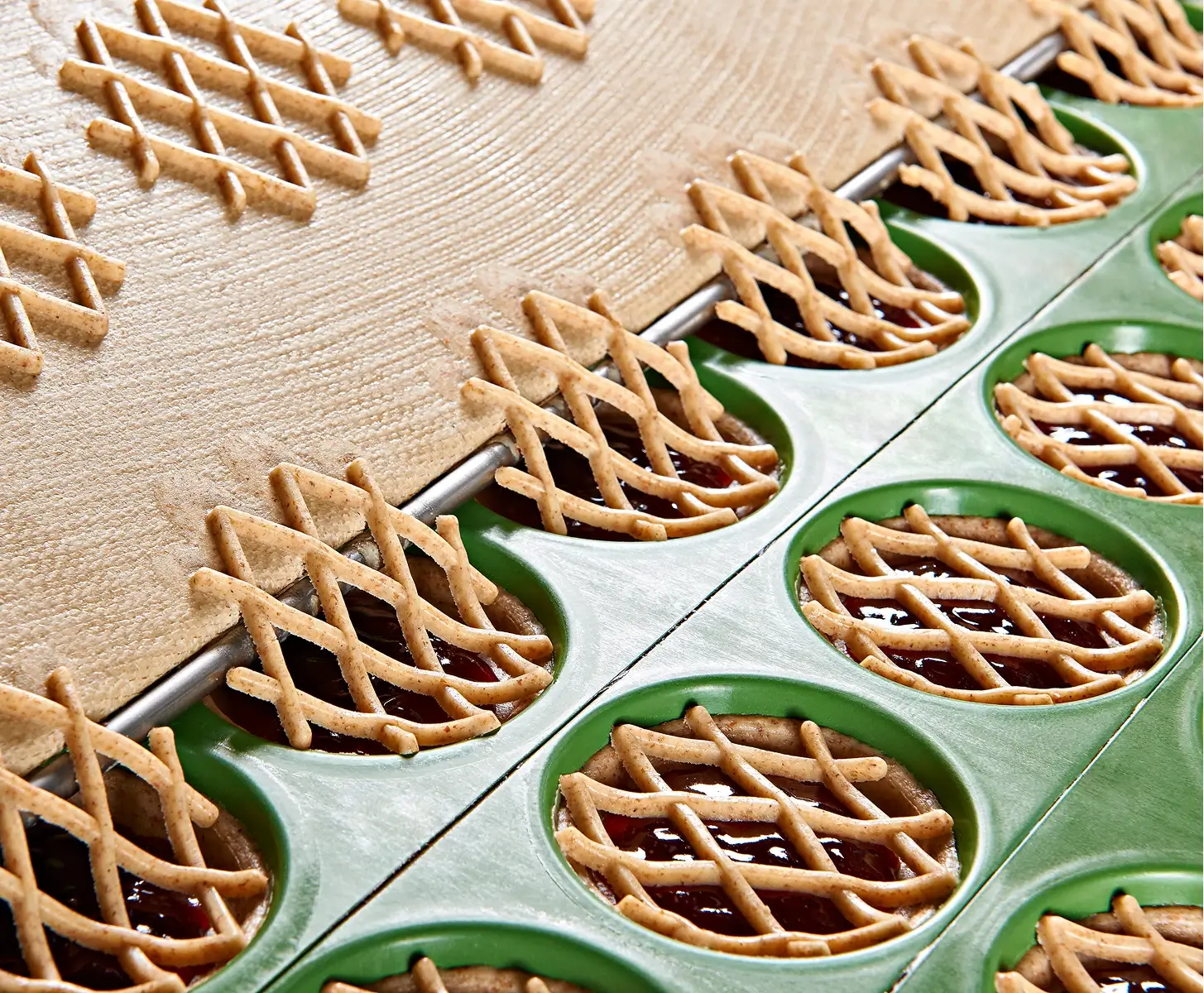 Produzione crostatine biologiche