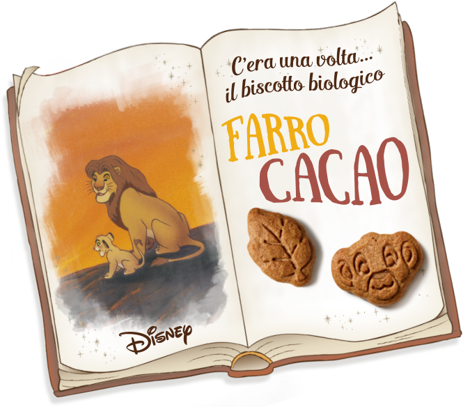 Spelt and Cacao biscuits, eggs free, an important source of phosphorus and magnesium