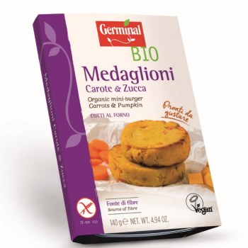 Immagine confezione Medaglioni Carote & Zucca Germinal Bio