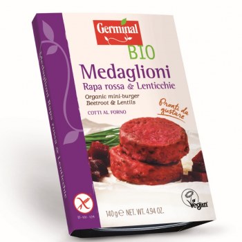 Immagine confezione Medaglioni Rapa rossa & Lenticchie Germinal Bio