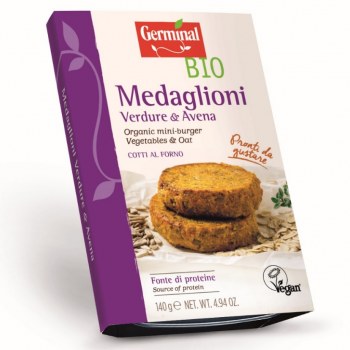Immagine confezione Medaglioni Verdure & Avena Germinal Bio