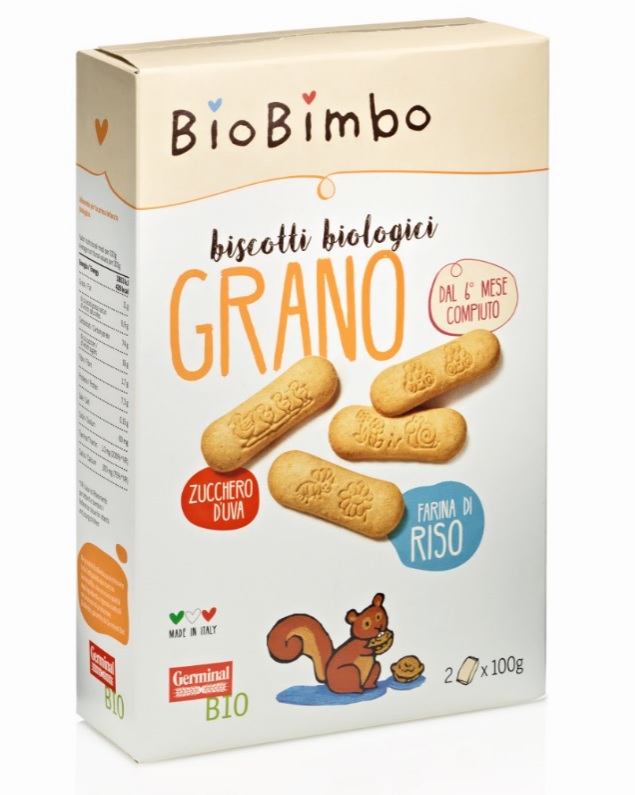 Immagine confezione Biscotti biologici solubili Germinal Bio