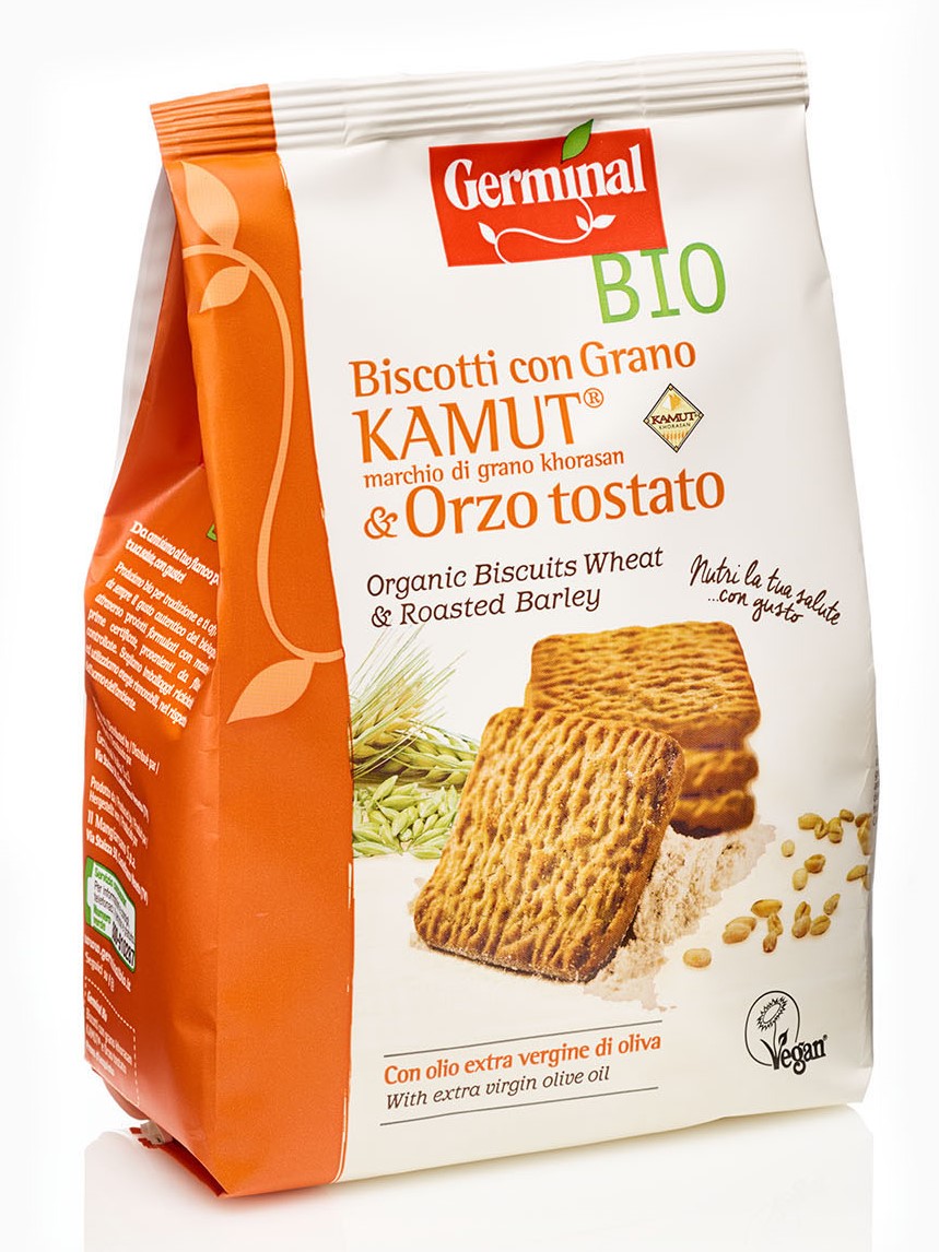 Immagine confezione Biscotti KAMUT® e Orzo tostato Germinal Bio