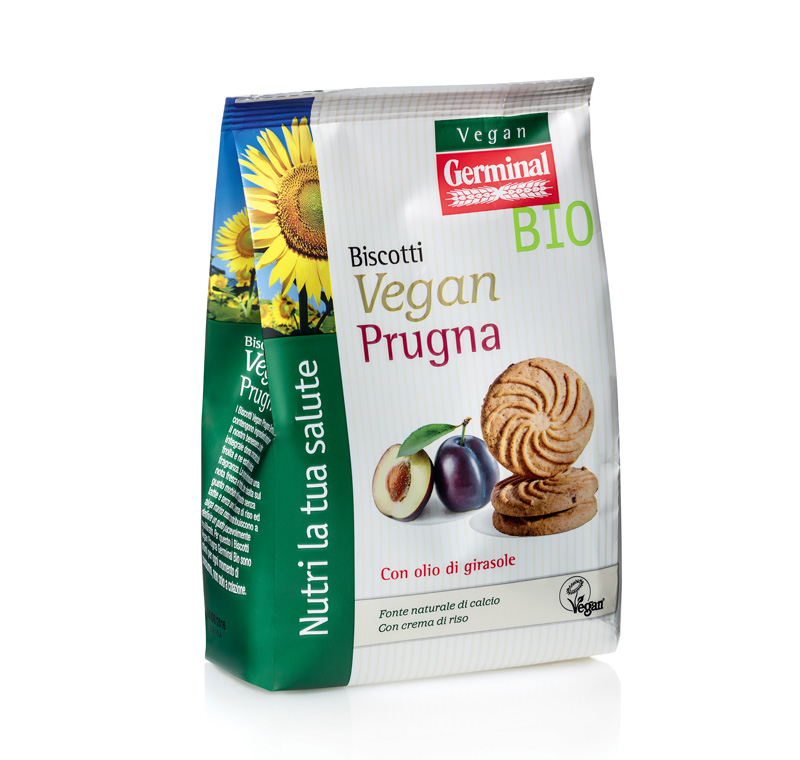 Immagine confezione Biscotti Vegan Prugna Germinal Bio