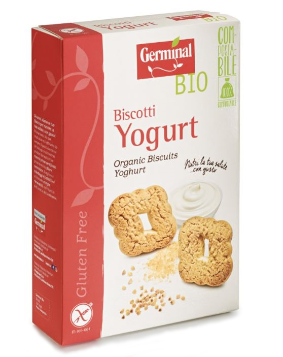 Immagine confezione Biscotti Yogurt Senza Glutine Germinal Bio