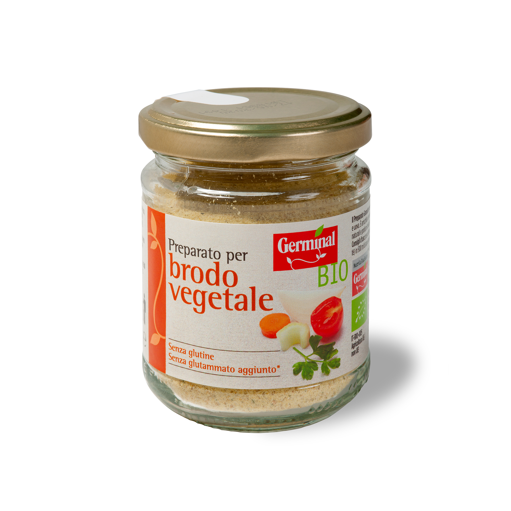 Immagine confezione Preparato per brodo vegetale granulare Germinal Bio