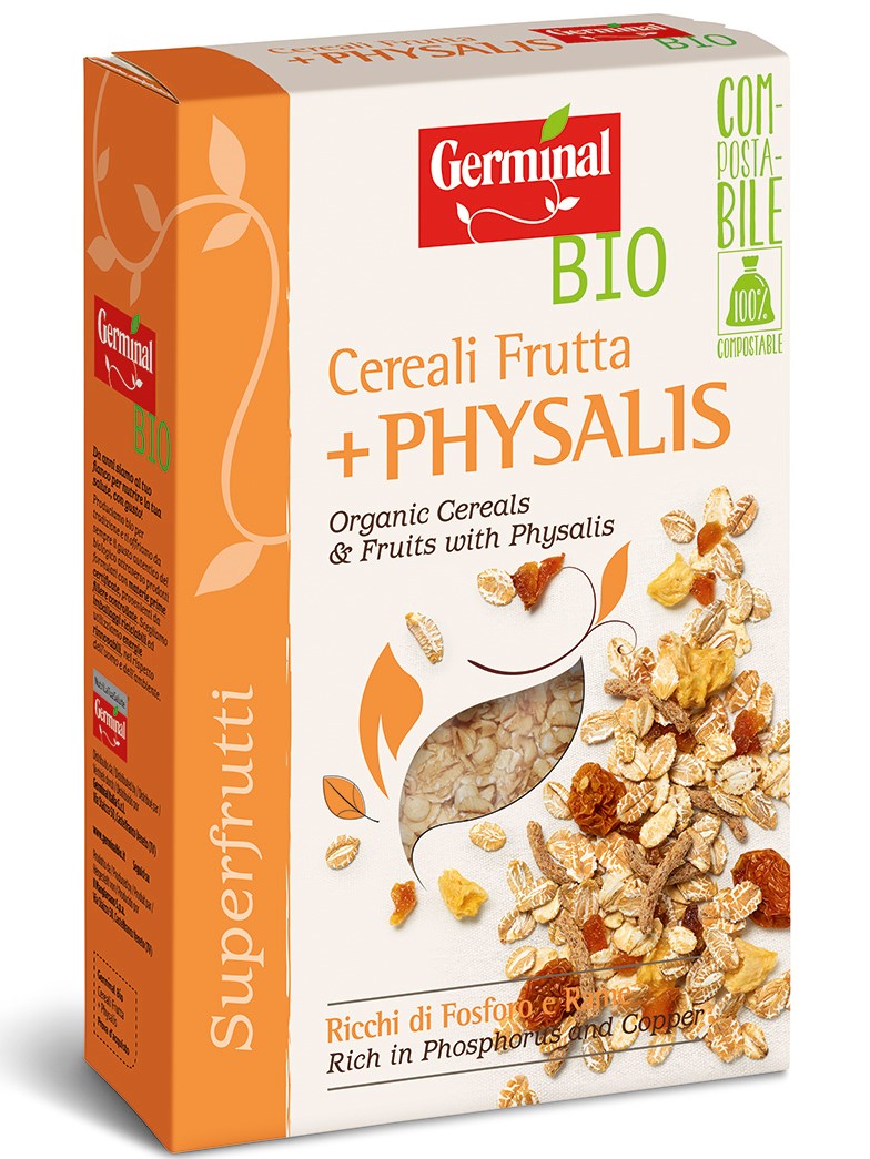 Immagine confezione Cereali Frutta + PHYSALIS Germinal Bio