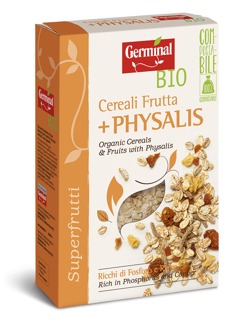 Immagine confezione Cereali Frutta + Physalis Germinal Bio