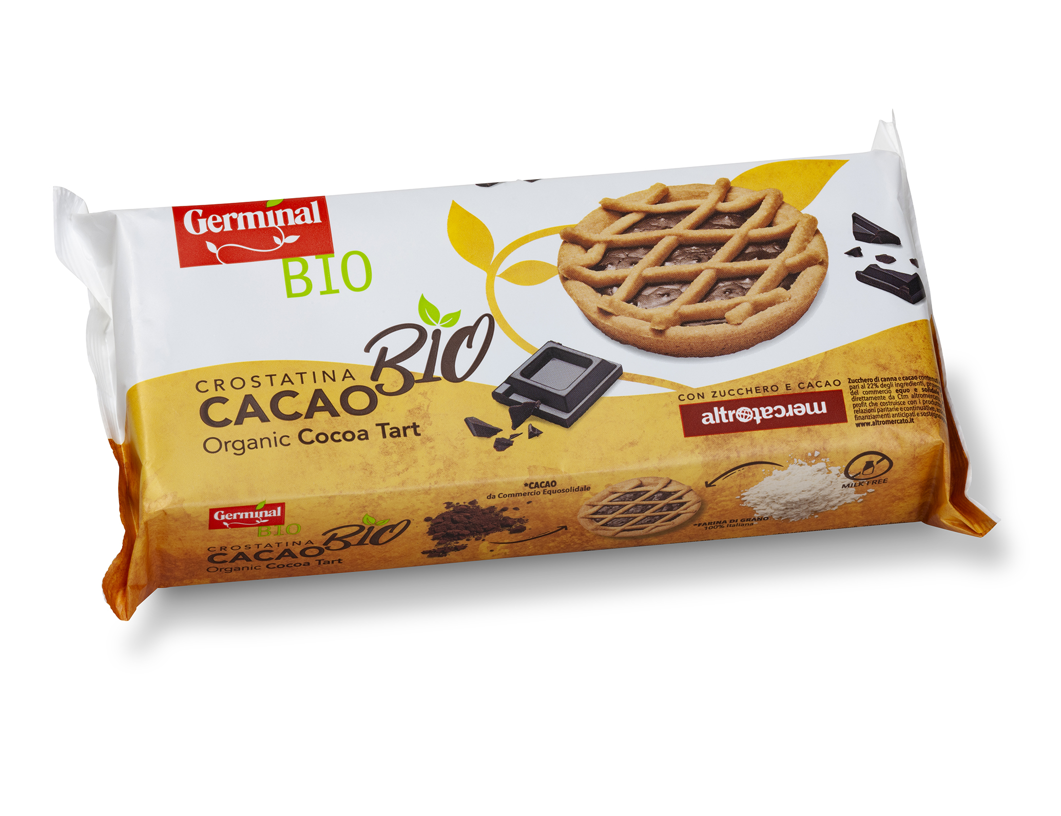 Immagine confezione Crostatina Cacao Germinal Bio