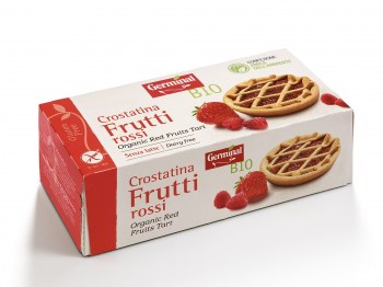 Immagine confezione Crostatina Frutti Rossi Senza Glutine Germinal Bio