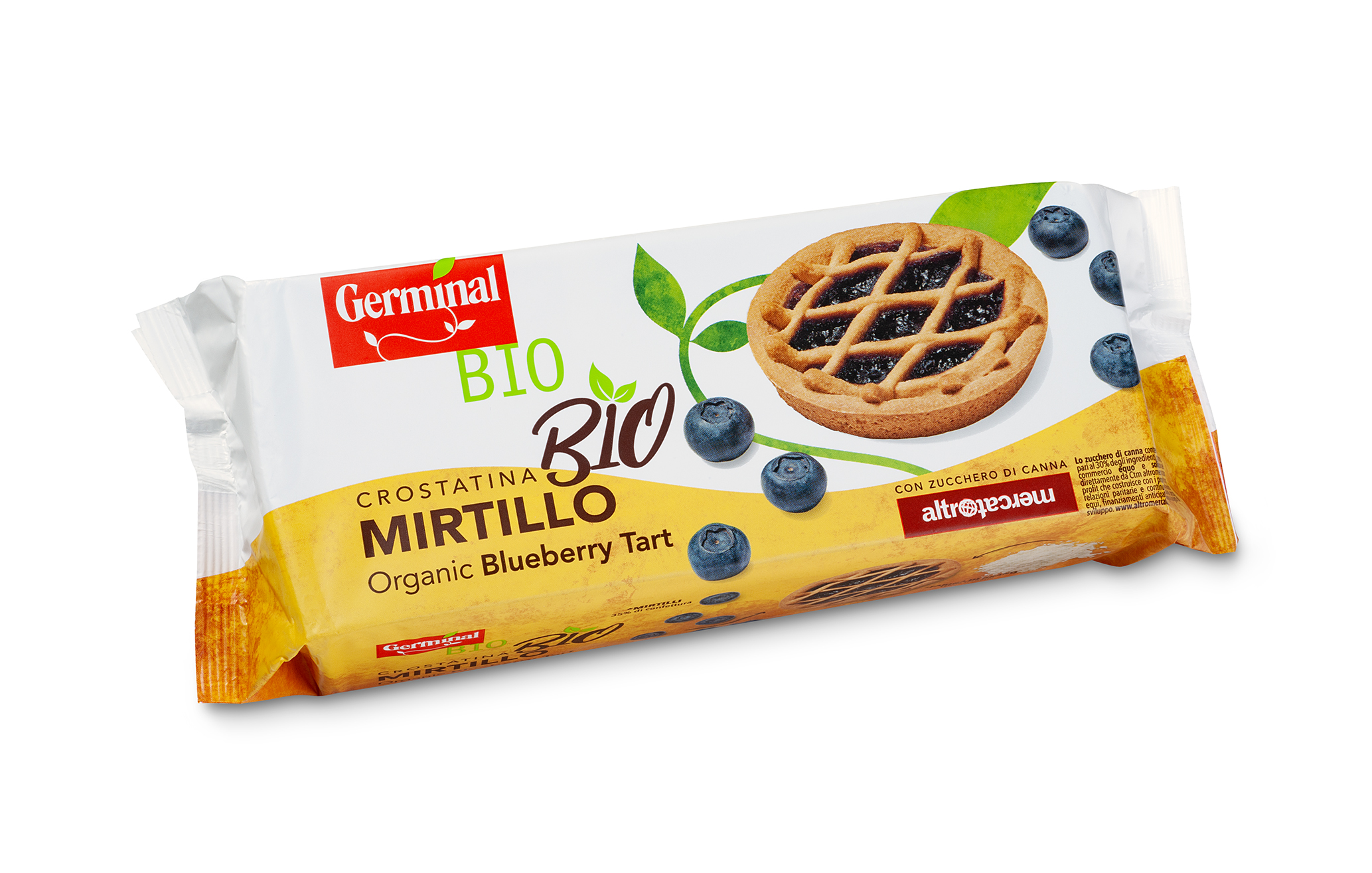 Immagine confezione Crostatina Mirtillo Germinal Bio