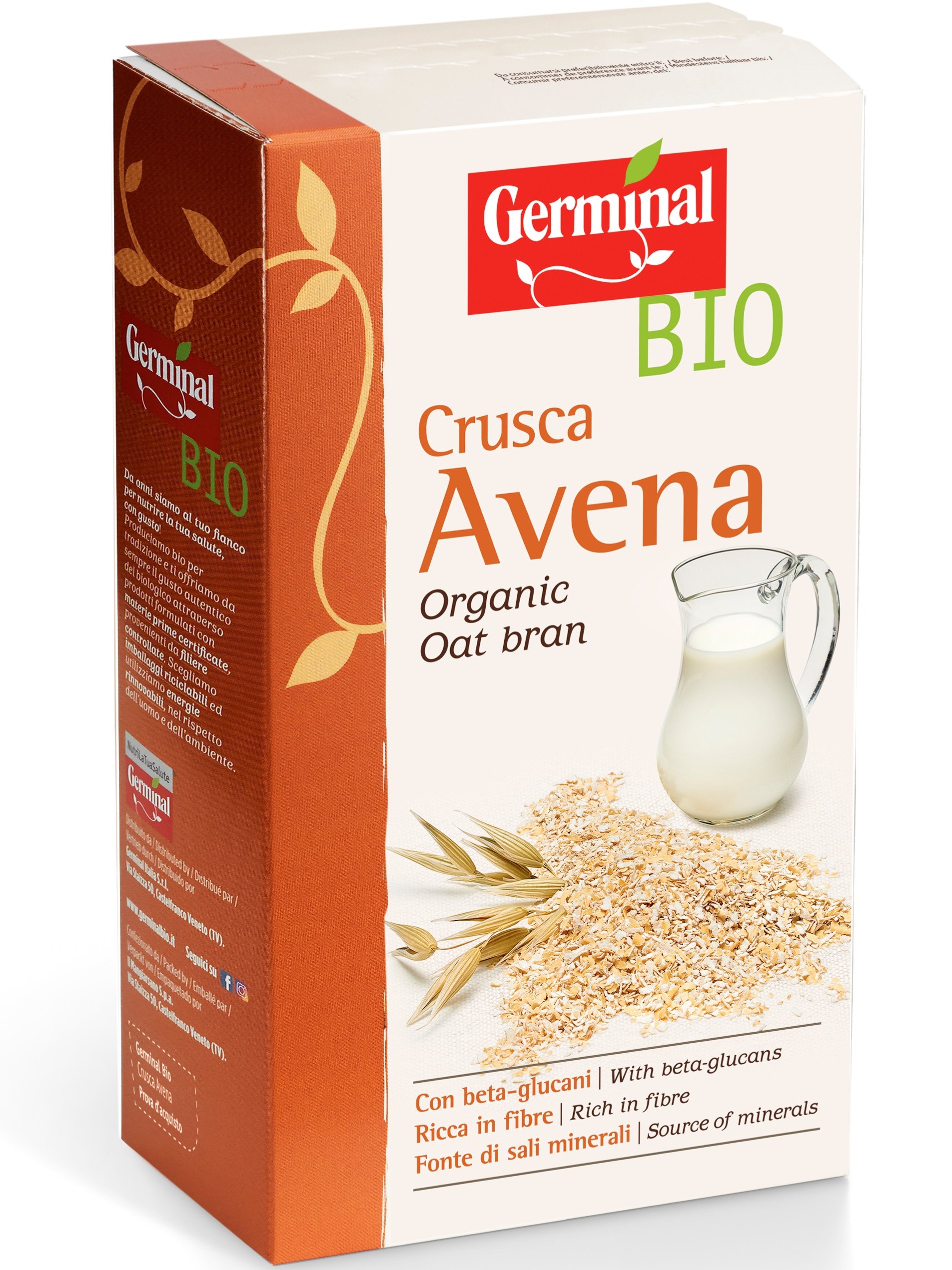 Immagine confezione Crusca Avena Germinal Bio