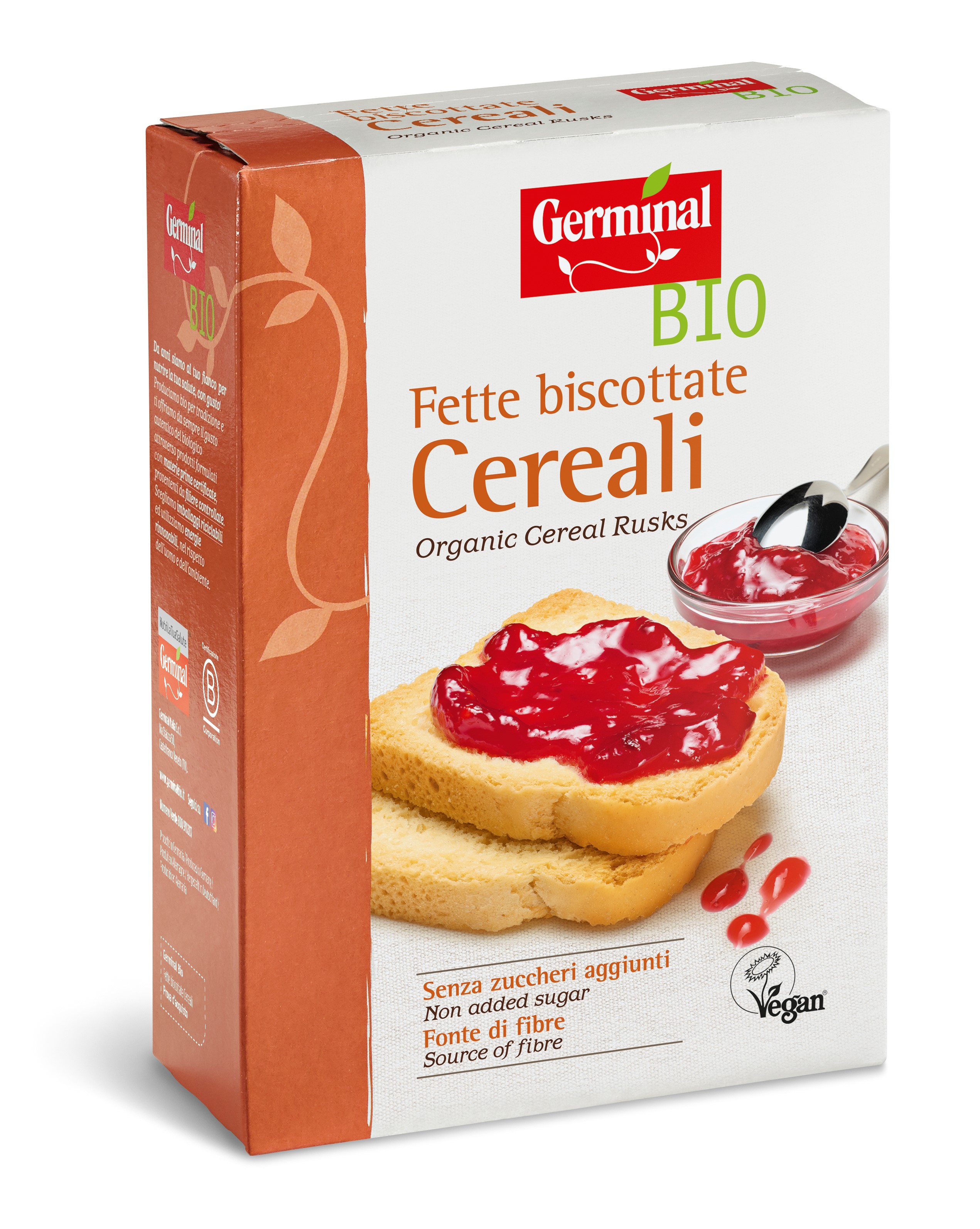 Image:  Fette biscottate Cereali