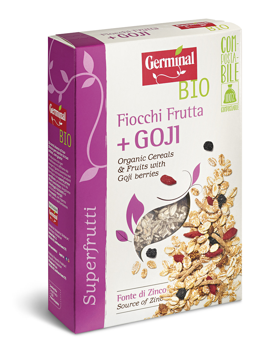 Immagine confezione Fiocchi Frutta + GOJI Germinal Bio