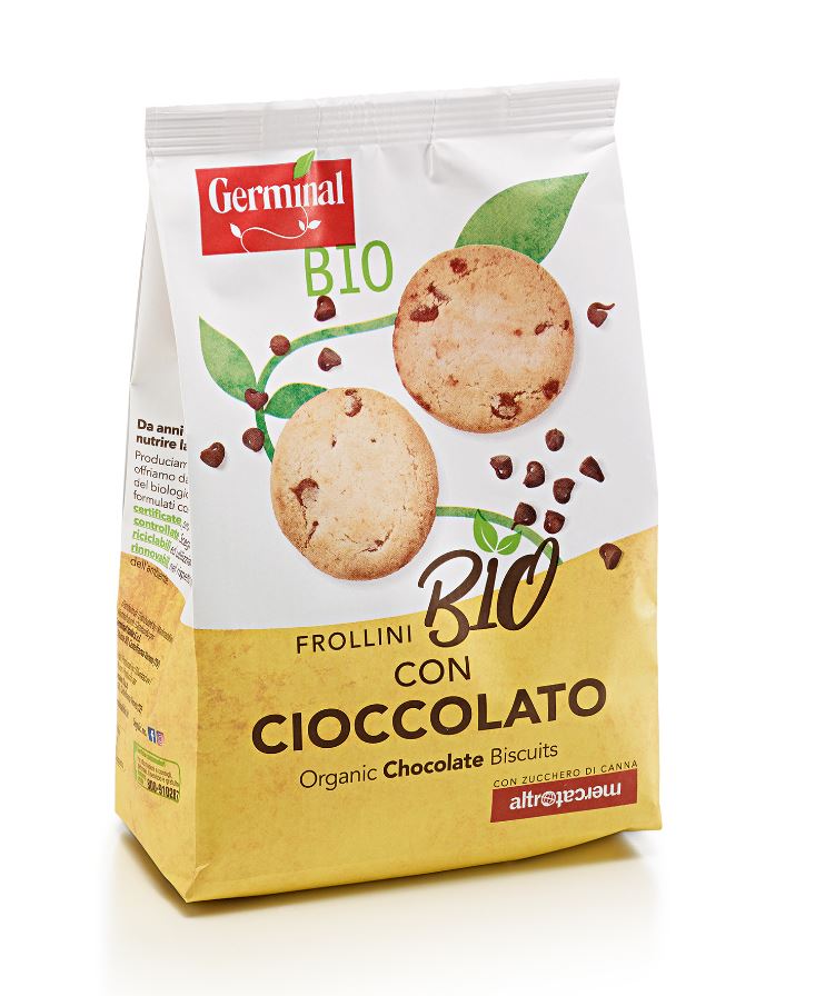 Immagine confezione Frollini con Cioccolato Germinal Bio