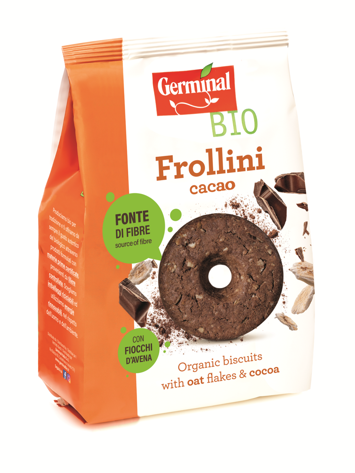 Image:  Frollini Cacao con Fiocchi d'avena