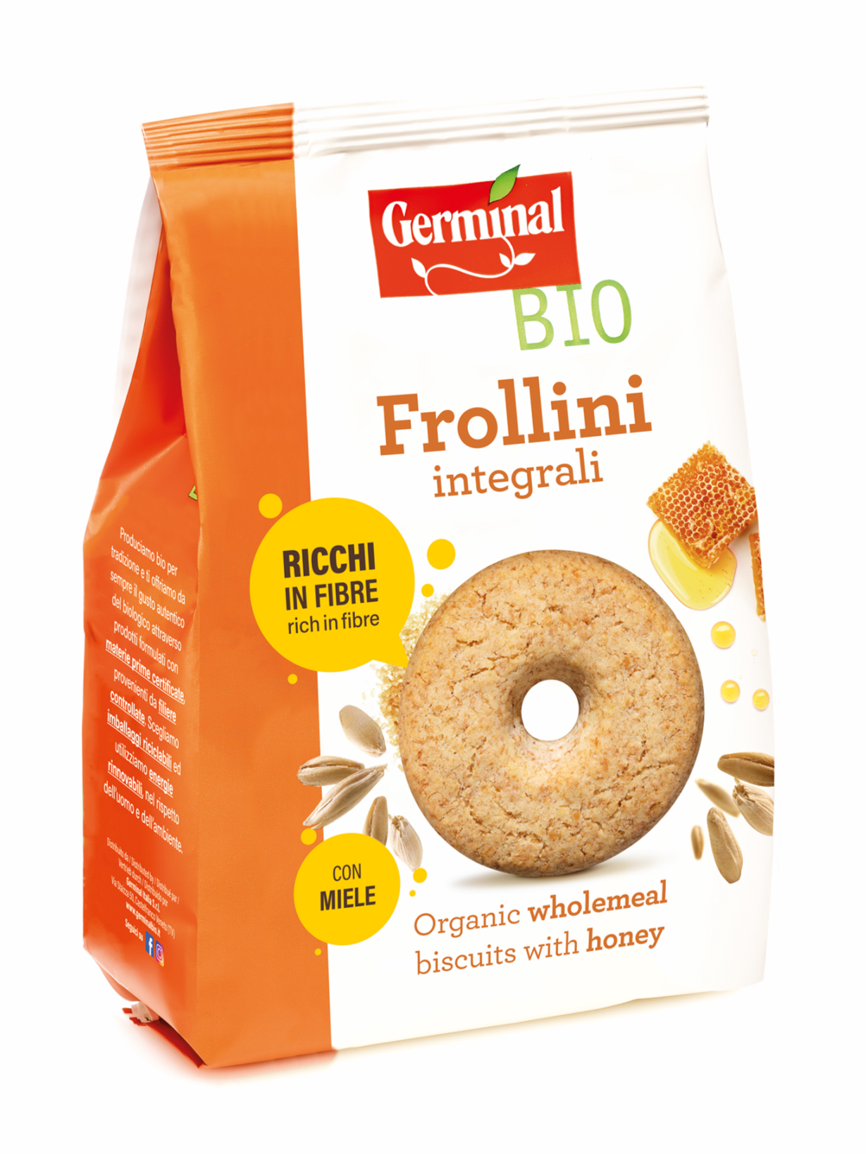 Image:  Frollini Integrali con Miele