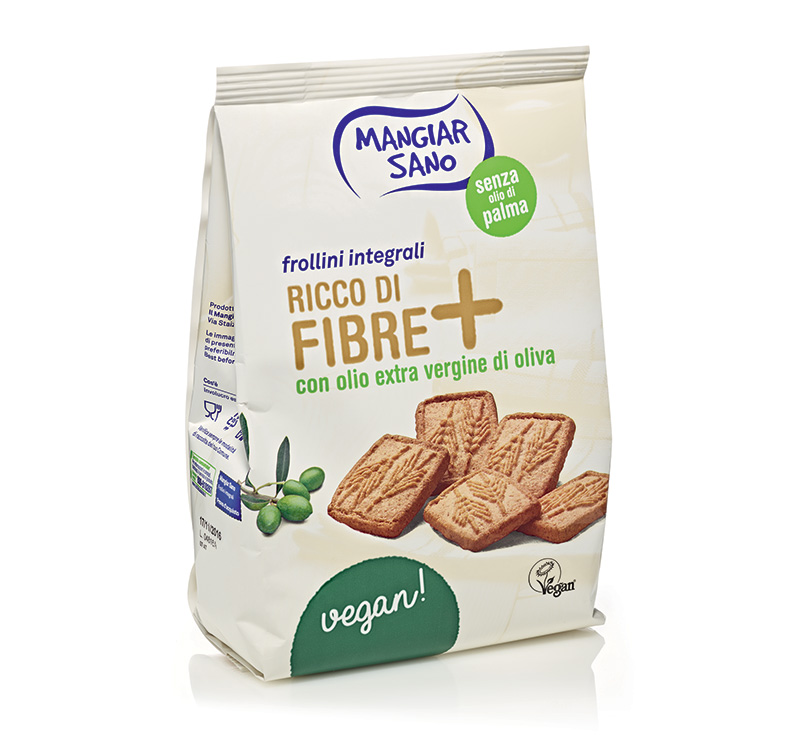 Immagine confezione Frollini integrali +FIBRE Germinal Bio