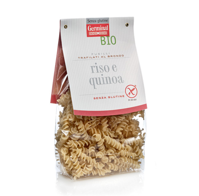 Image:  Fusilli Riso e Quinoa Senza Glutine