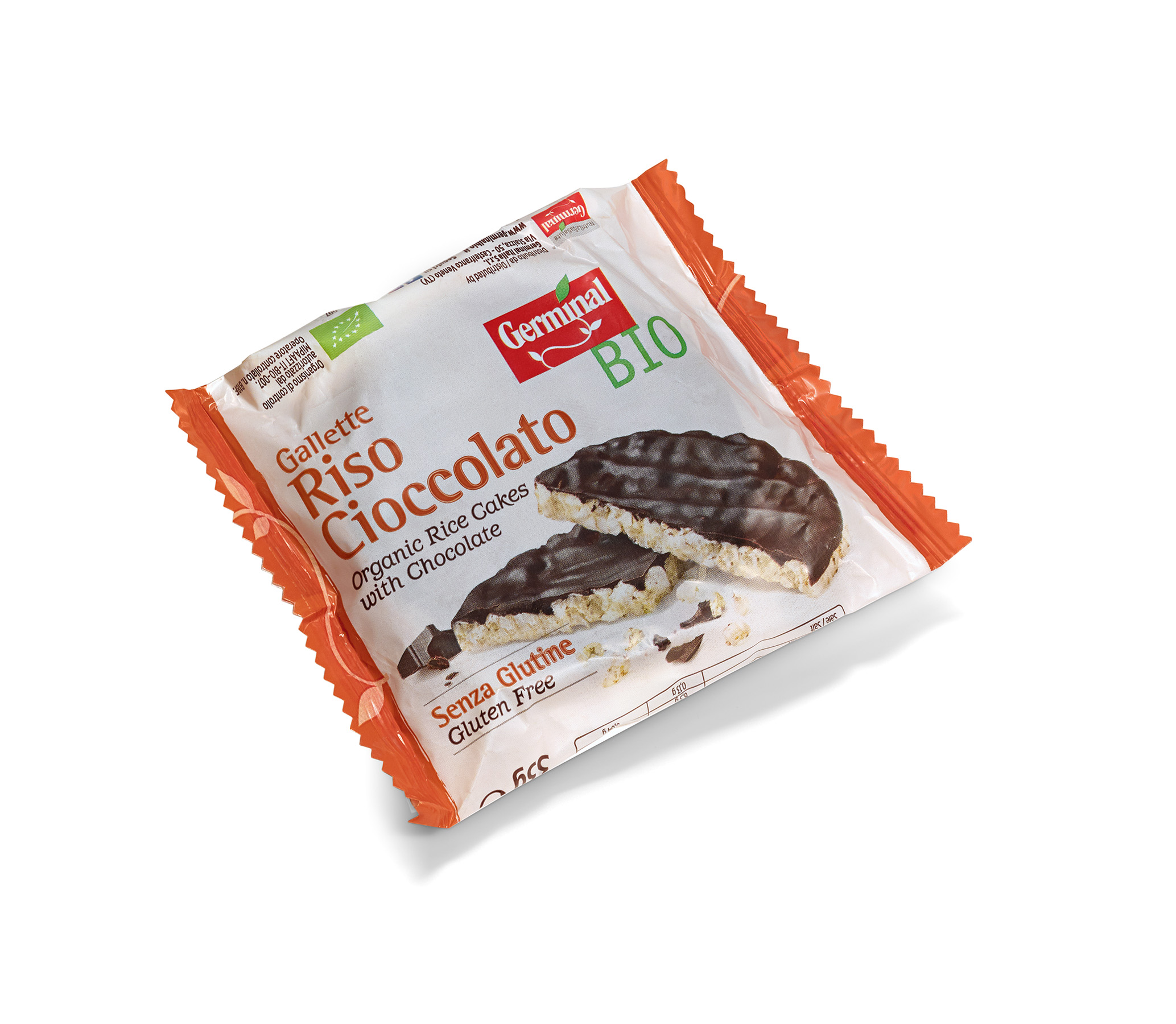 Immagine confezione Gallette Riso Cioccolato Germinal Bio