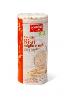 Immagine confezione Gallette Riso, miglio e mais Germinal Bio