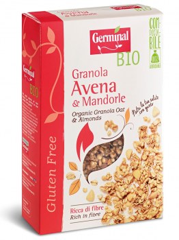 Immagine confezione Granola Avena e Mandorle Senza Glutine Germinal Bio