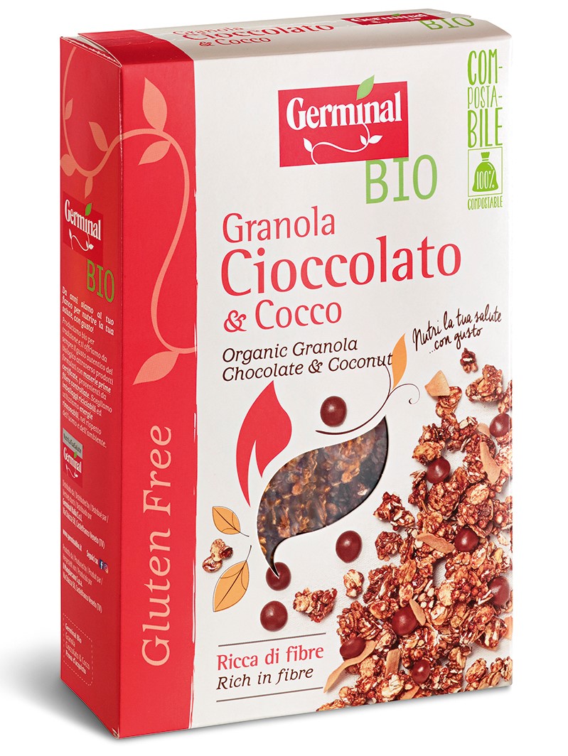 Image:  Granola Cioccolato e Cocco Senza Glutine