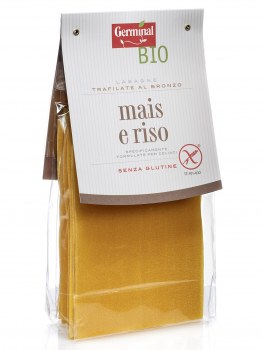 Immagine confezione Lasagne Mais e Riso Senza Glutine Germinal Bio