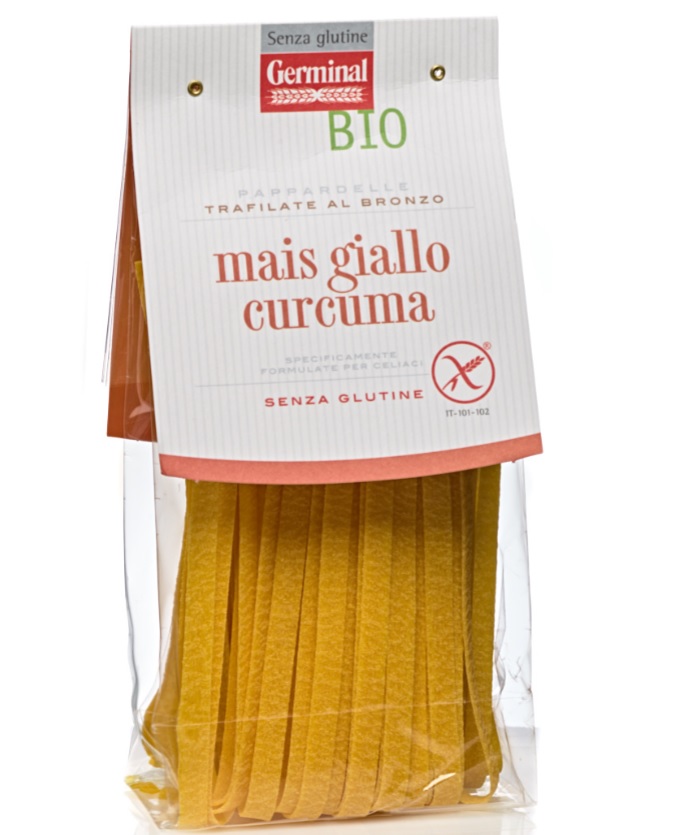 Image:  Pappardelle Mais Giallo Curcuma Senza Glutine