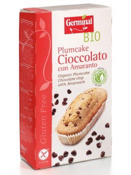 Immagine confezione Plumcake Cioccolato con Amaranto Senza Glutine Germinal Bio