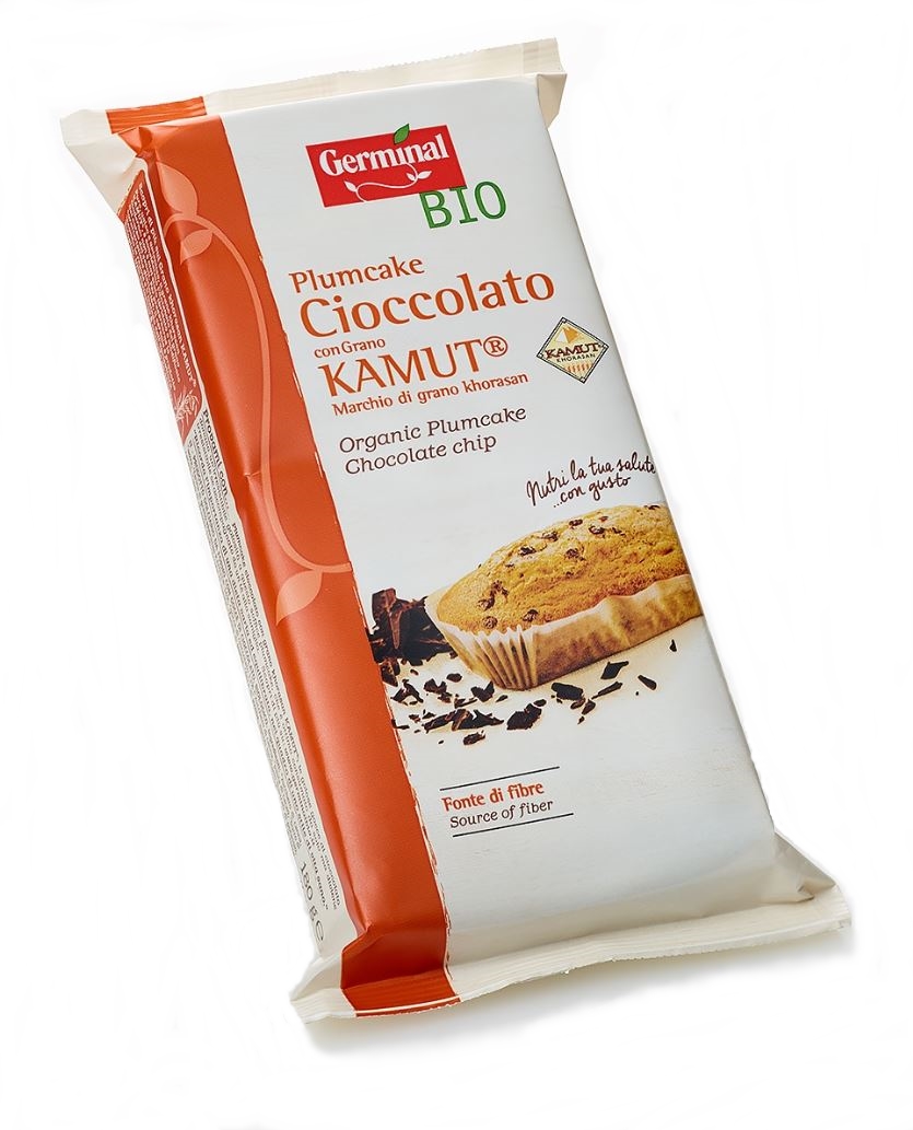 Immagine confezione Plumcake Cioccolato KAMUT® Germinal Bio