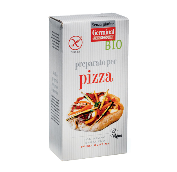 Immagine confezione Preparato per pizza Senza glutine Germinal Bio