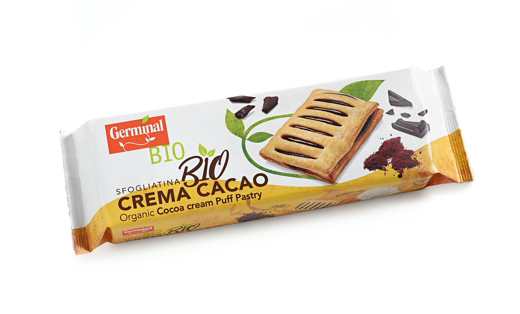 Immagine confezione Sfogliatina Crema Cacao Germinal Bio