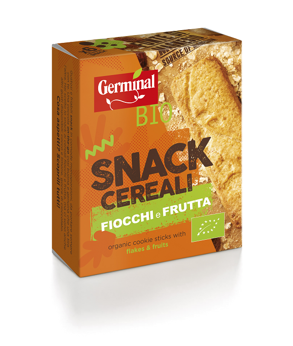 Immagine confezione Snack Cereali Fiocchi e Frutta Germinal Bio