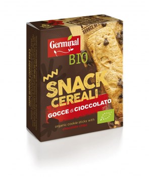 Immagine confezione Snack Cereali Gocce di Cioccolato Germinal Bio