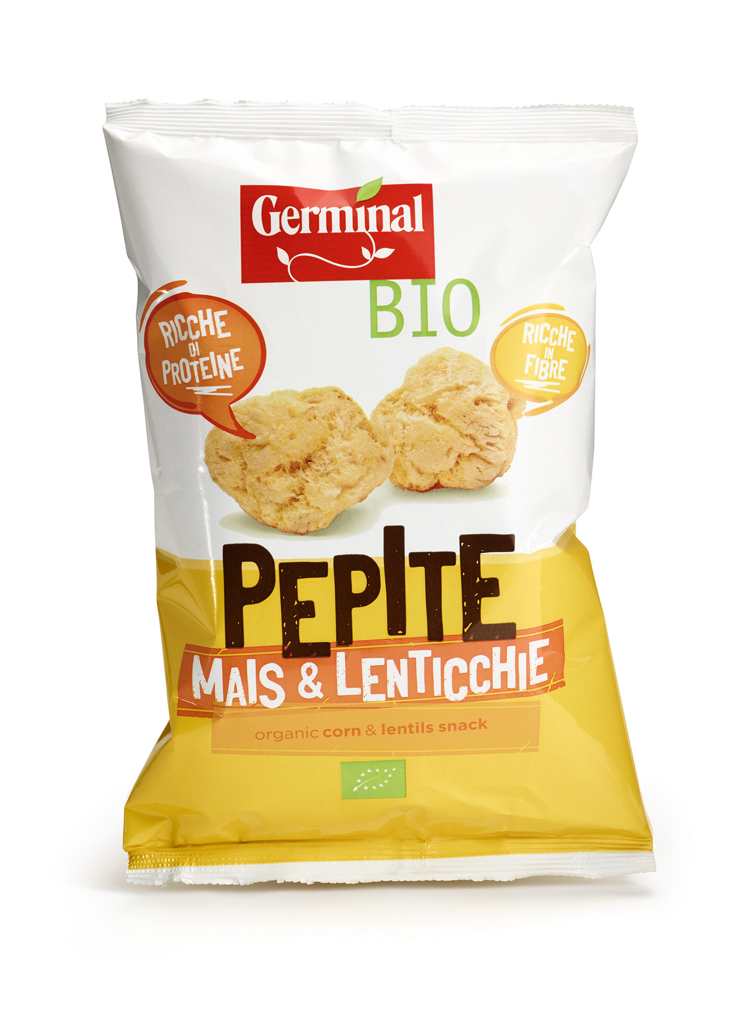 Immagine confezione Pepite Mais e Lenticchie Germinal Bio