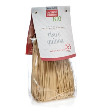 Immagine confezione Spaghetti Riso e Quinoa Senza Glutine Germinal Bio