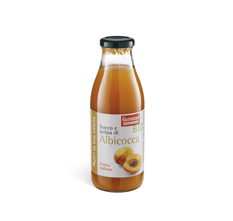 Immagine confezione Succo e polpa albicocca Germinal Bio