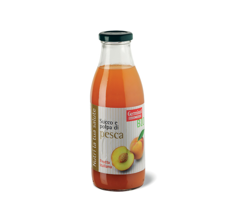 Immagine confezione Succo e polpa pesca Germinal Bio