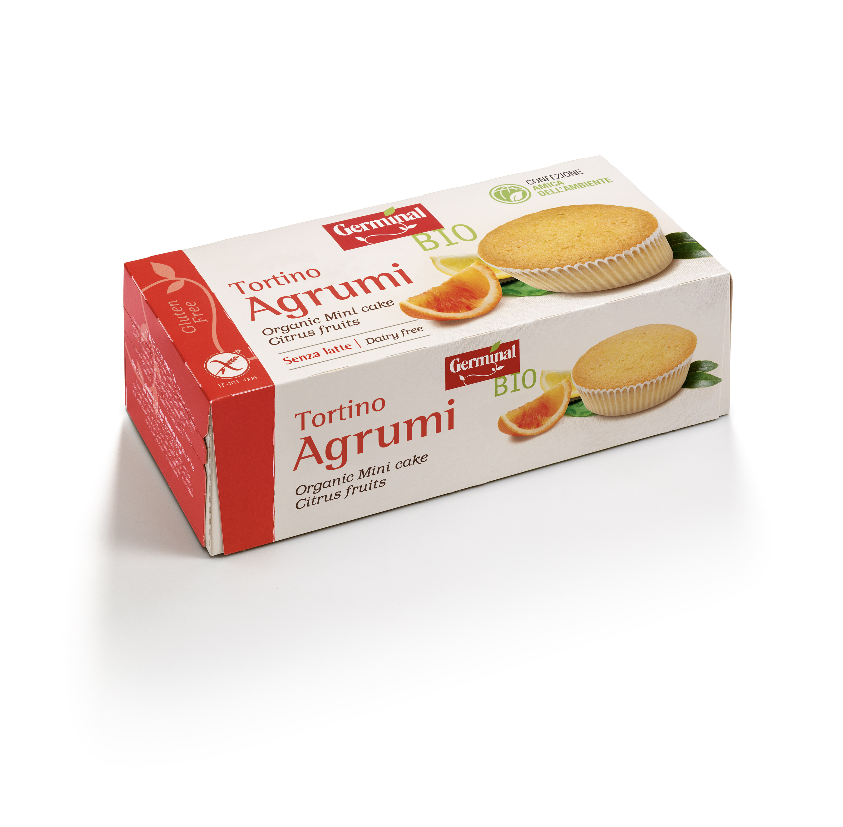 Immagine confezione Tortino Agrumi Senza Glutine Germinal Bio