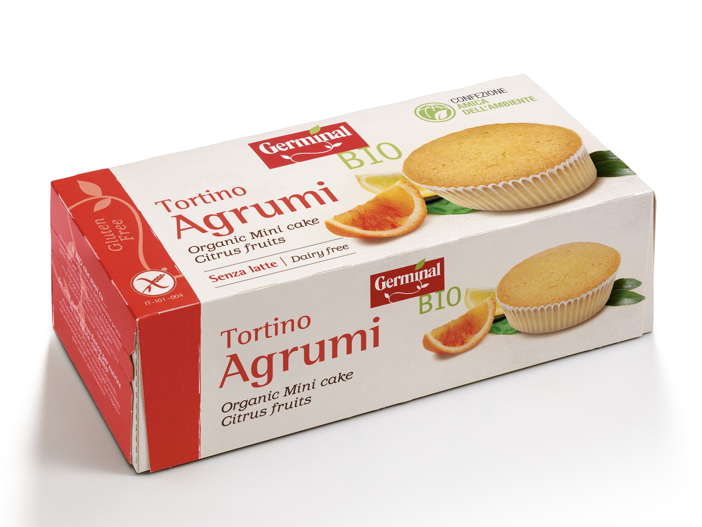 Immagine confezione Tortino Agrumi Senza Glutine Germinal Bio