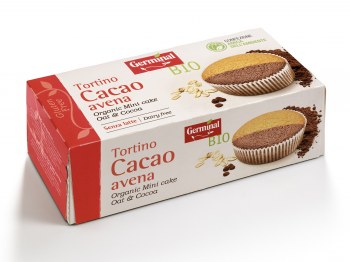 Immagine confezione Tortino Cacao Avena Senza Glutine Germinal Bio