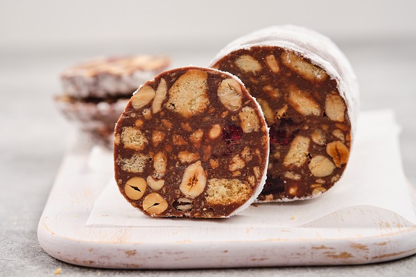 Ricetta salame di cioccolato Senza Glutine