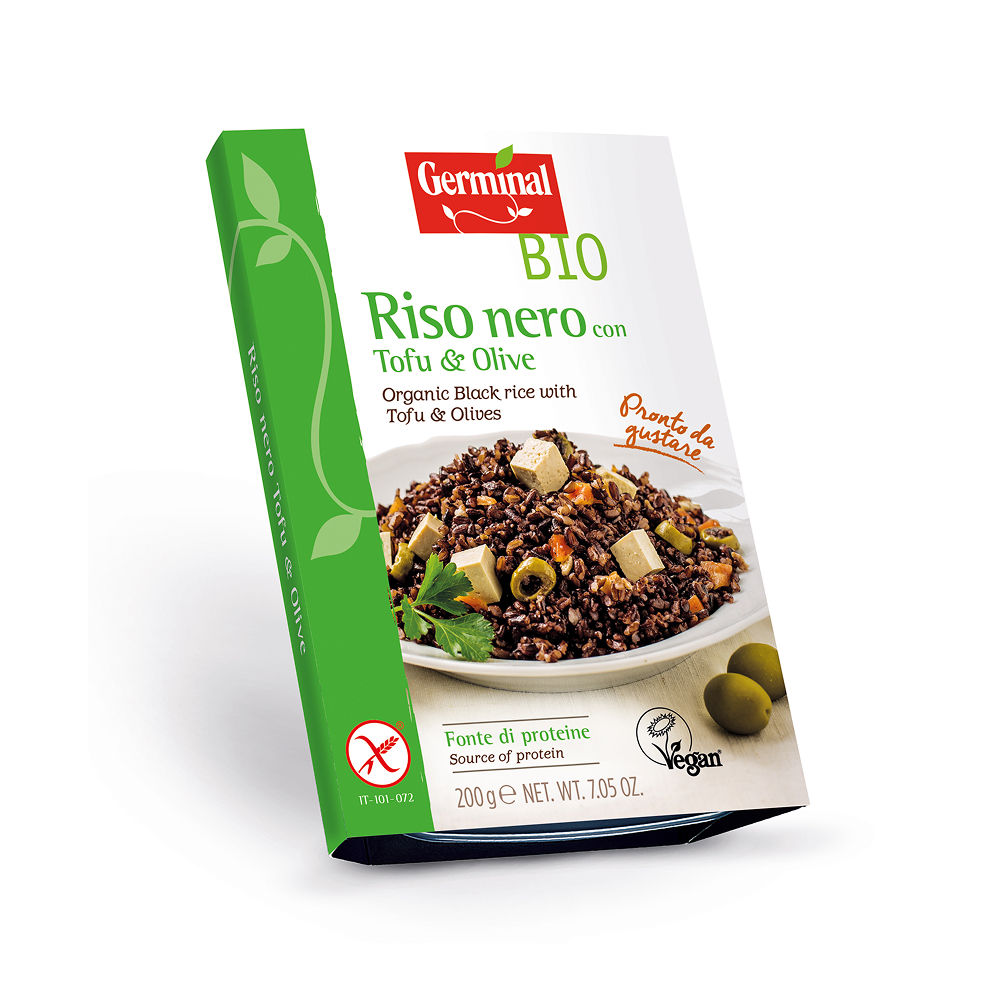 Riso nero con Tofu & Olive