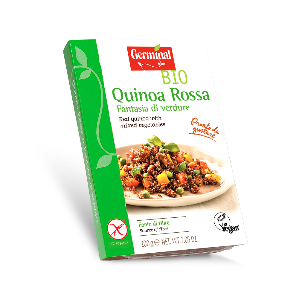 Quinoa Rossa Fantasie di Verdure