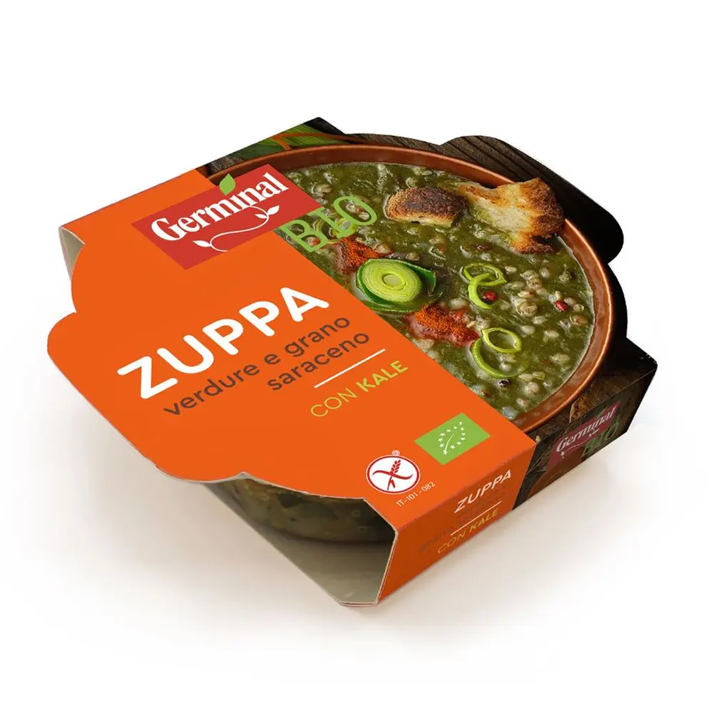 Zuppa verdure e grano saraceno Germinal Bio