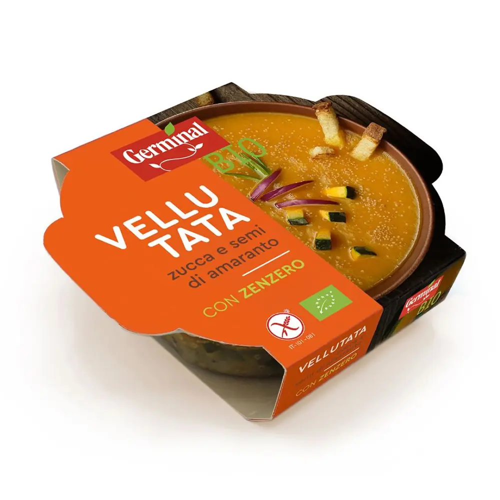 Vellutata Zucca e Semi di Amaranto Germinal Bio
