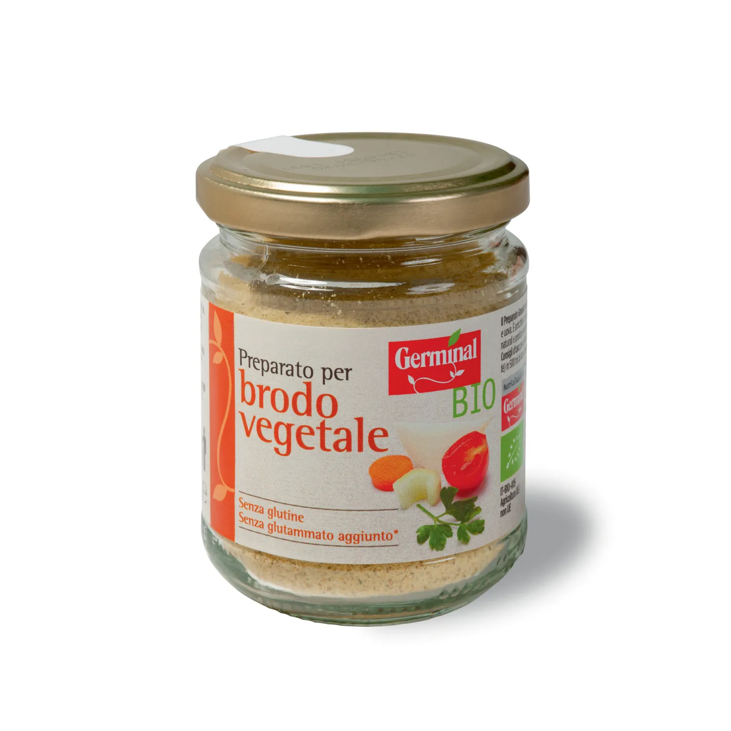 Preparato per brodo vegetale granulare