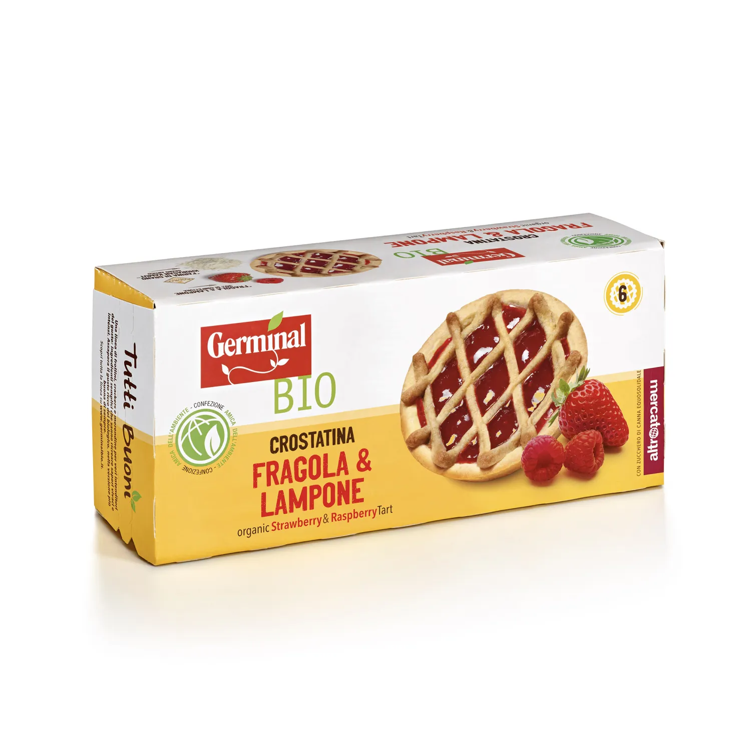 Crostatina Fragola Lampone